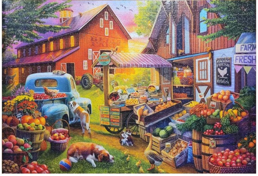 Buffalo Games Bell's Farm Jigsaw Puzzle