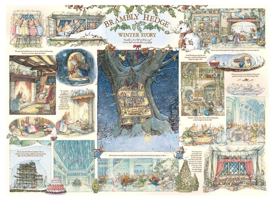 Cobble Hill Brambly Hedge Winter Jigsaw Puzzle