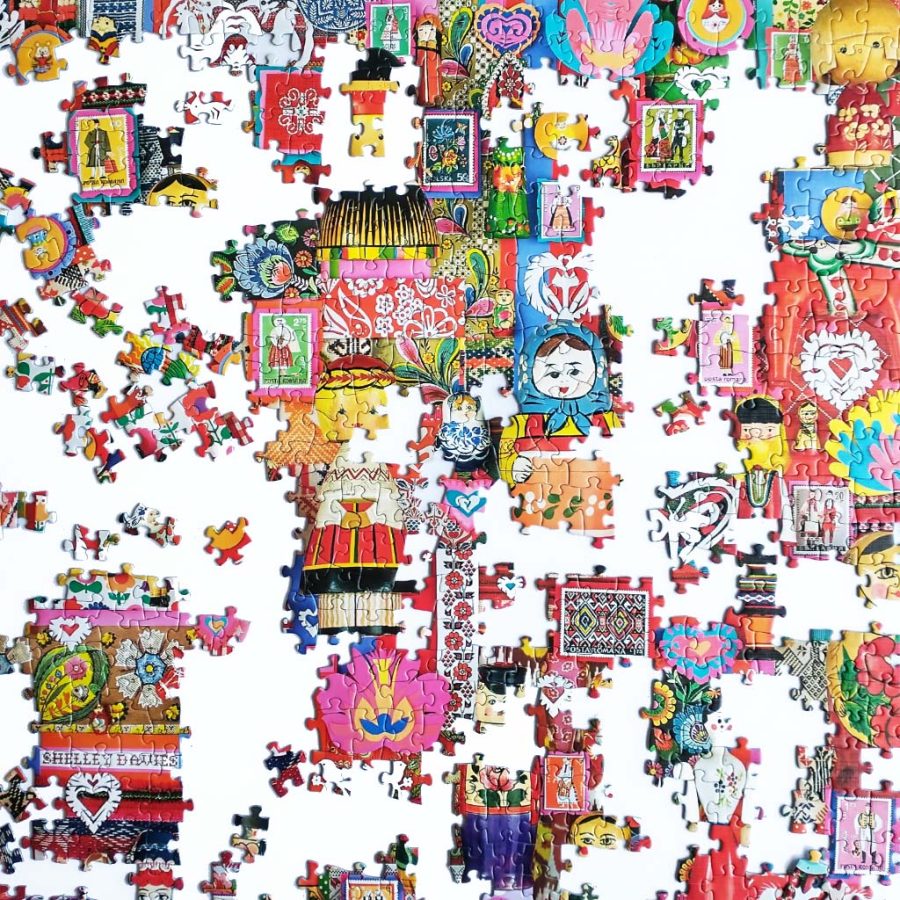 Cobble Hill Dollies Jigsaw Puzzle