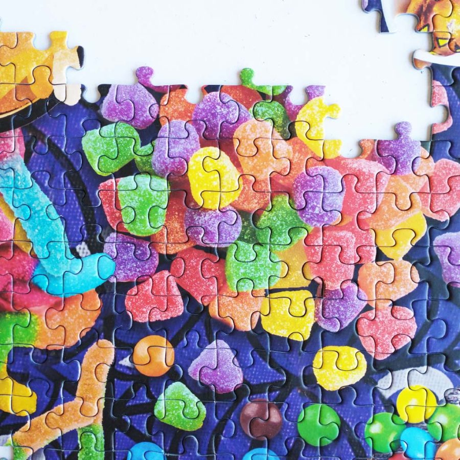 Eurographics Halloween Candy Jigsaw Puzzle