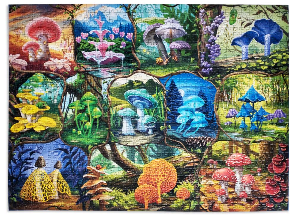 Ravensburger Beautiful Mushrooms Jigsaw Puzzle by Nathanael Mortenson