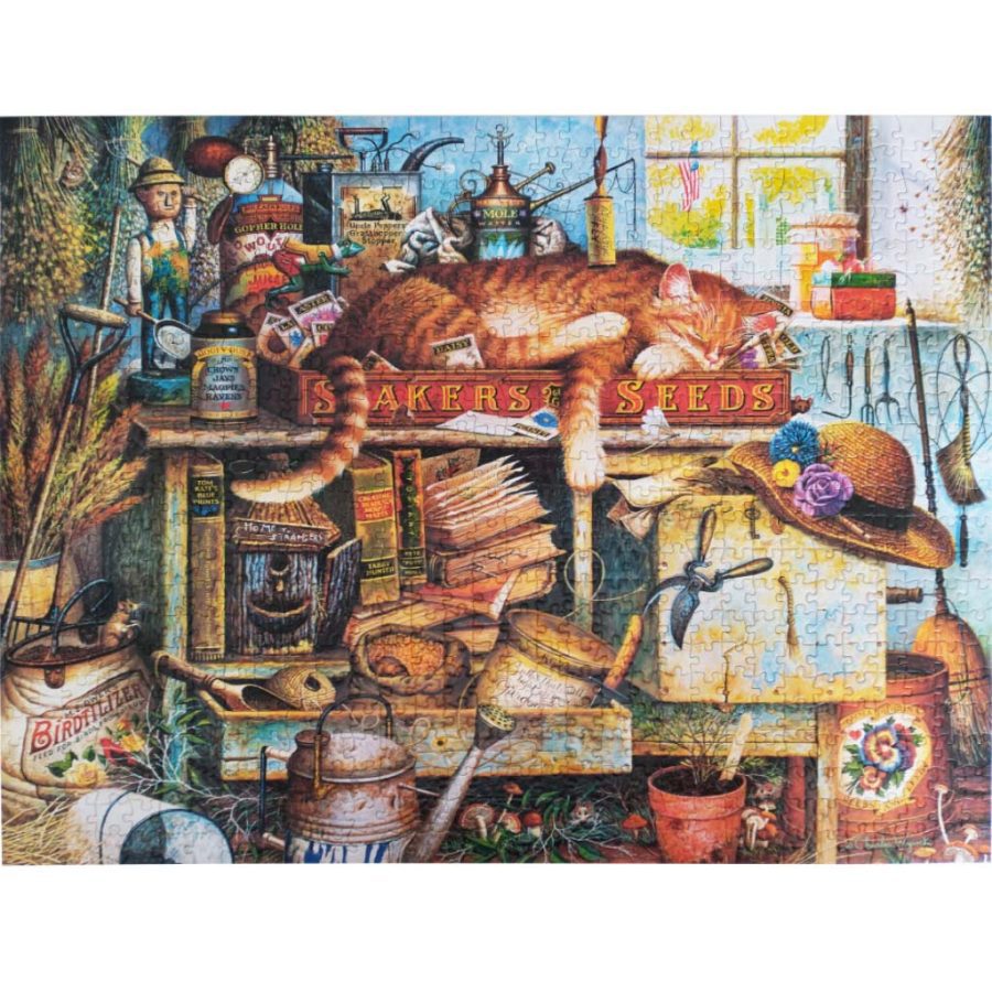 Buffalo Games Remington The Horticulturist Jigsaw Puzzle