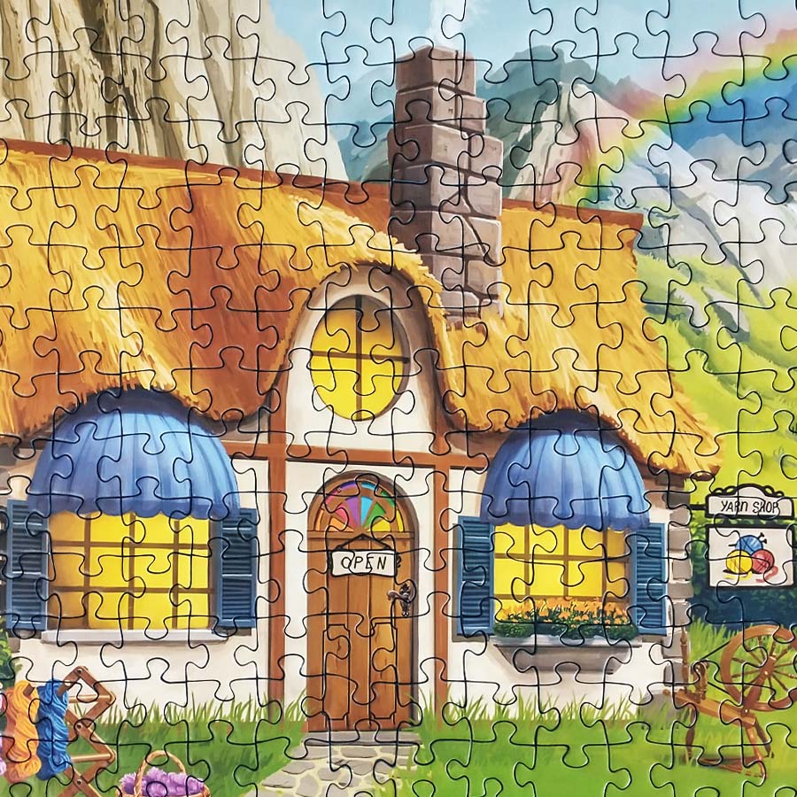 Ravensburger Happy Sheep Yarn Shop Jigsaw Puzzle