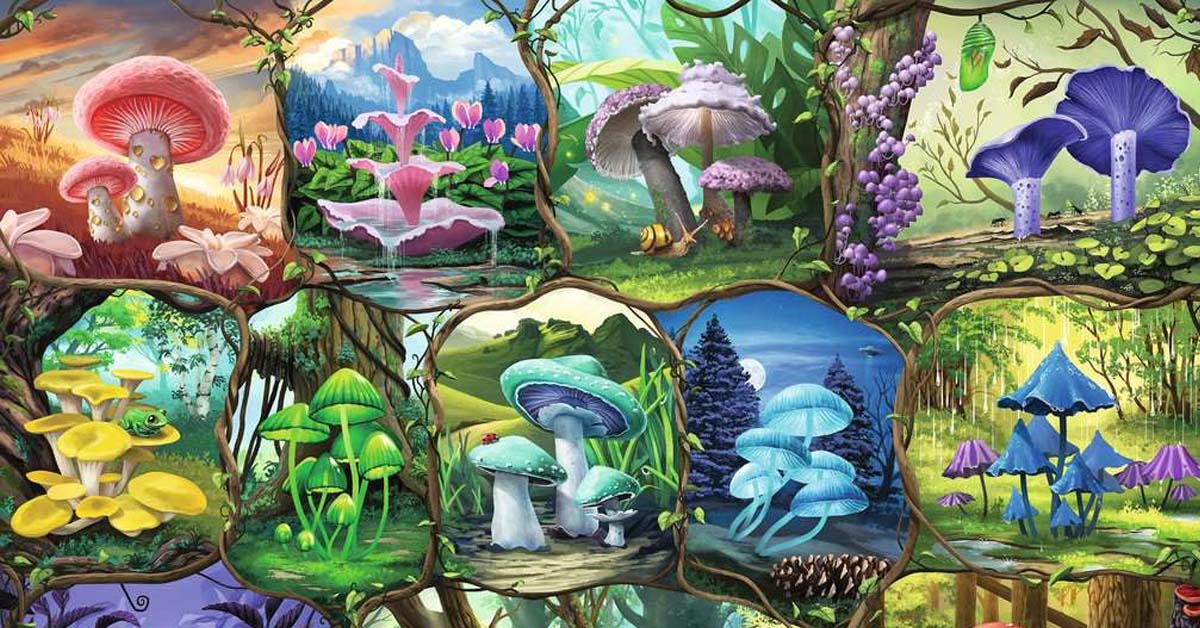 Ravensburger Beautiful Mushrooms Jigsaw Puzzle