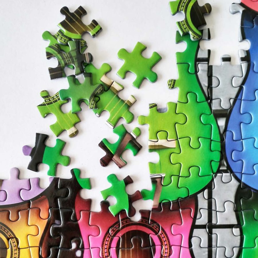 Anatolian Colored of Music Jigsaw Puzzle