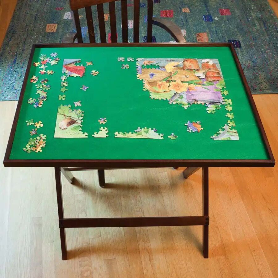 Bits and Pieces Foldaway Puzzle Table