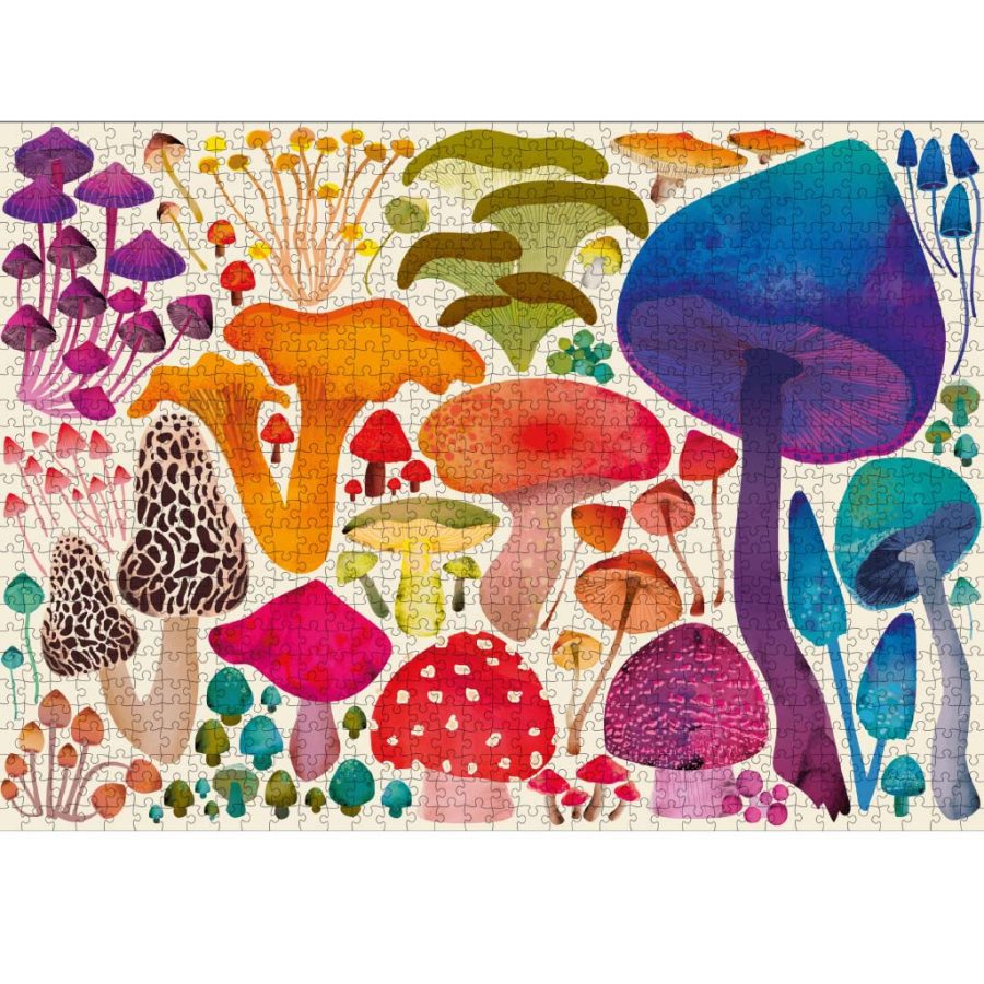 Elena Essex Mushrooms Jigsaw Puzzle
