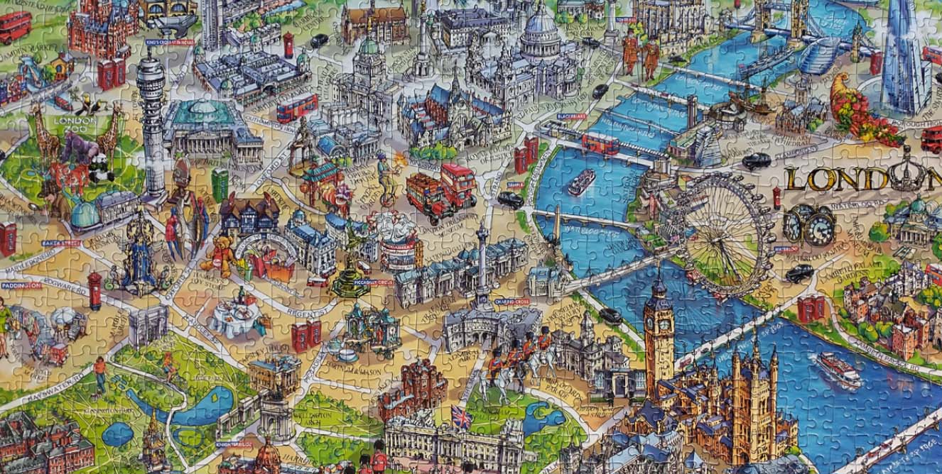 Gibsons London Landmarks Jigsaw Puzzle