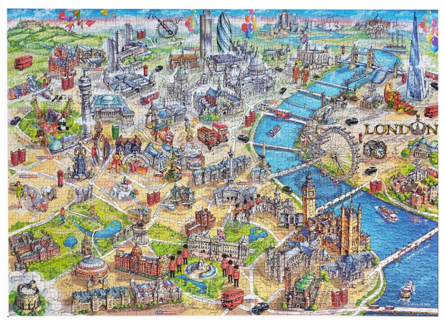 Gibsons London Landmarks Jigsaw Puzzle