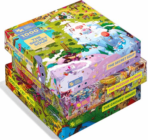 Magic Puzzle Company Series Three Jigsaw Puzzles