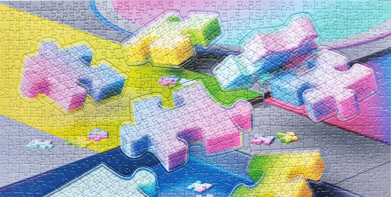 Ravensburger Karen's Gradient Cascade Jigsaw Puzzle