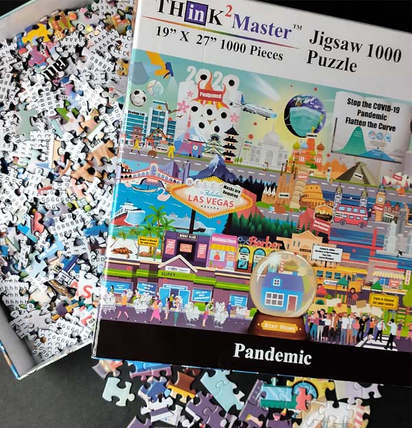 Think2Master Pandemic Jigsaw Puzzle
