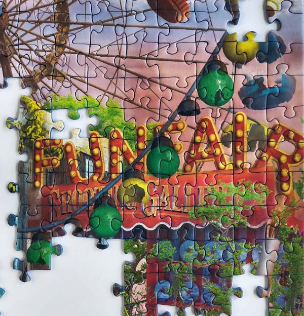 Ravensburger Abandoned Series Gloomy Carnival Jigsaw Puzzle