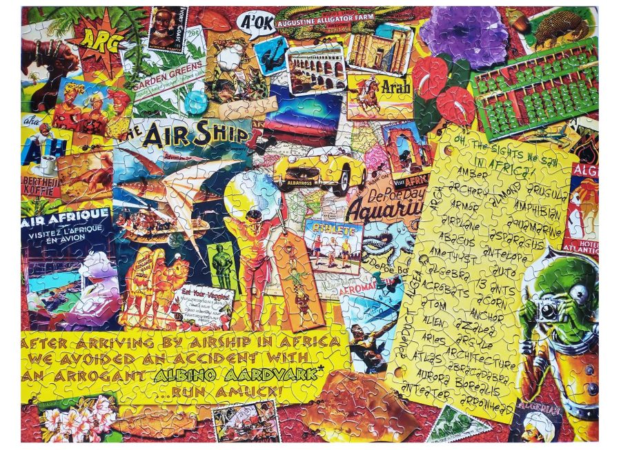 Hart Oh The Sights You'll See Africa Jigsaw Puzzle