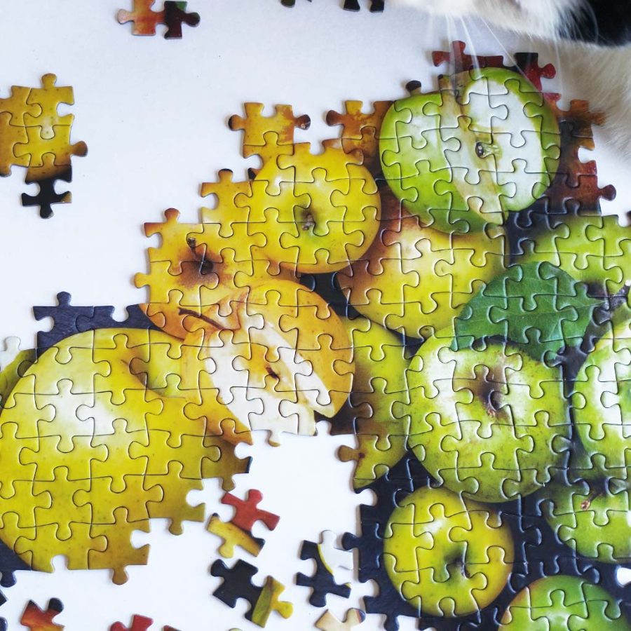 Galison Heirloom Apples Jigsaw Puzzle