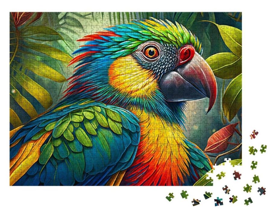 In The Jungle jigsaw puzzle by Michael J. Maloney