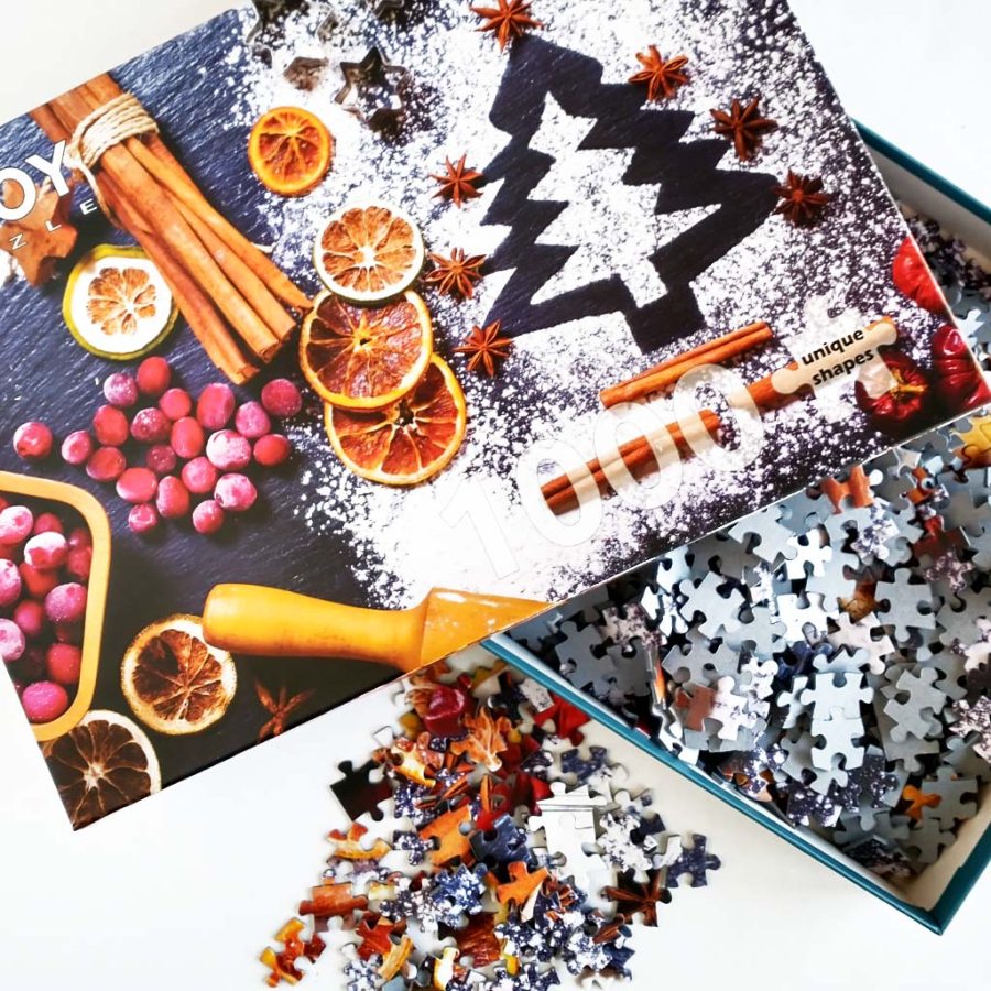 Enjoy Christmas Tree Jigsaw Puzzle