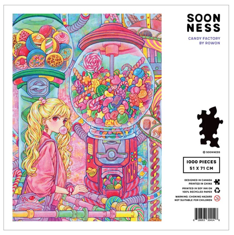 Soonness Candy Factory Jigsaw Puzzle