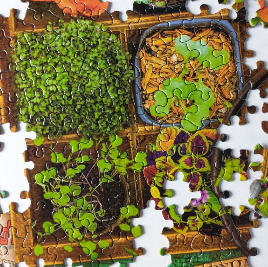 Ceaco Vintage Garden Jigsaw Puzzle by Aimee Stewart