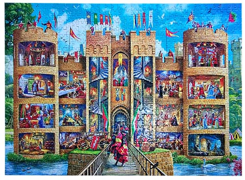 MasterPieces Castle Cutaway EZ Grip Jigsaw Puzzle