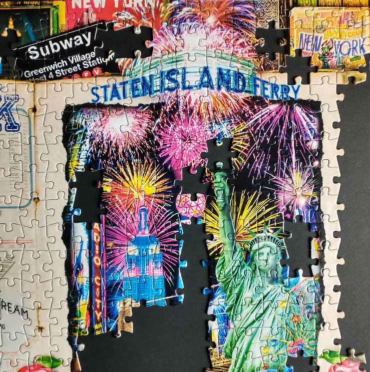 Buffalo Games Life is an Open Book - New York Jigsaw Puzzle