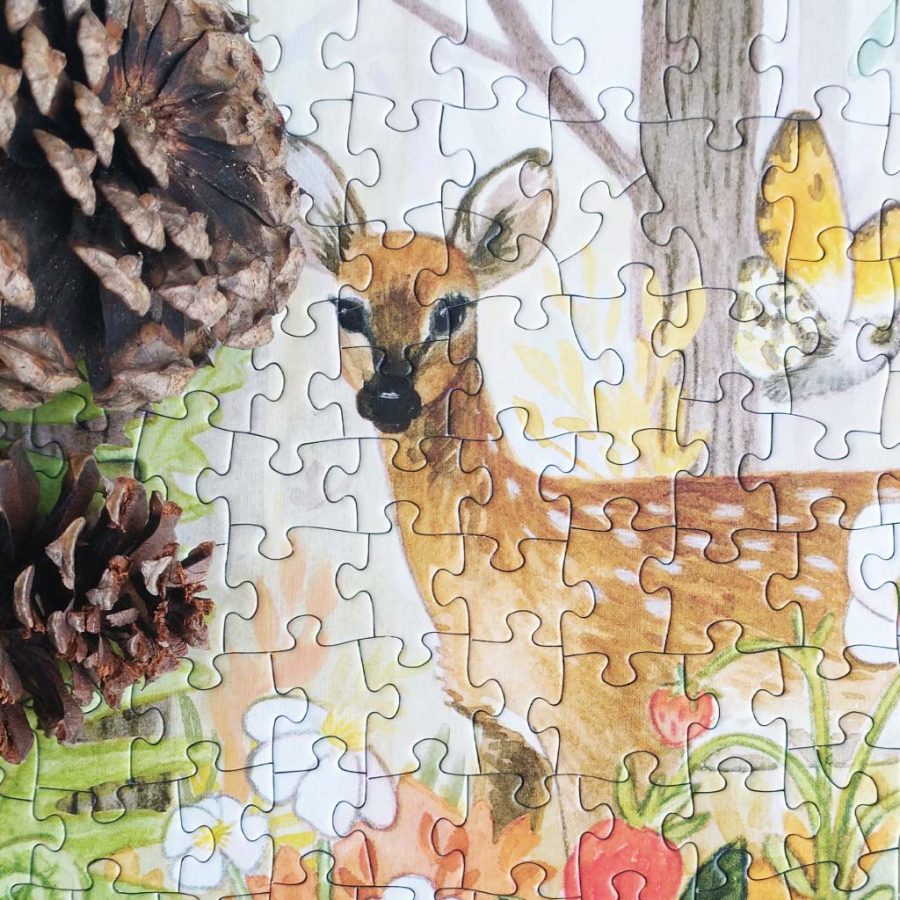 PuzzleTwist Something's Amiss Home Sweet Gnome Jigsaw Puzzle