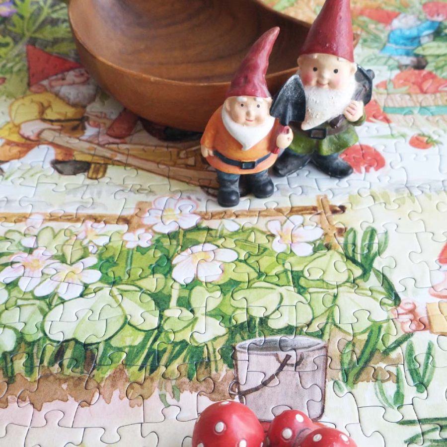 PuzzleTwist Something's Amiss Home Sweet Gnome Jigsaw Puzzle