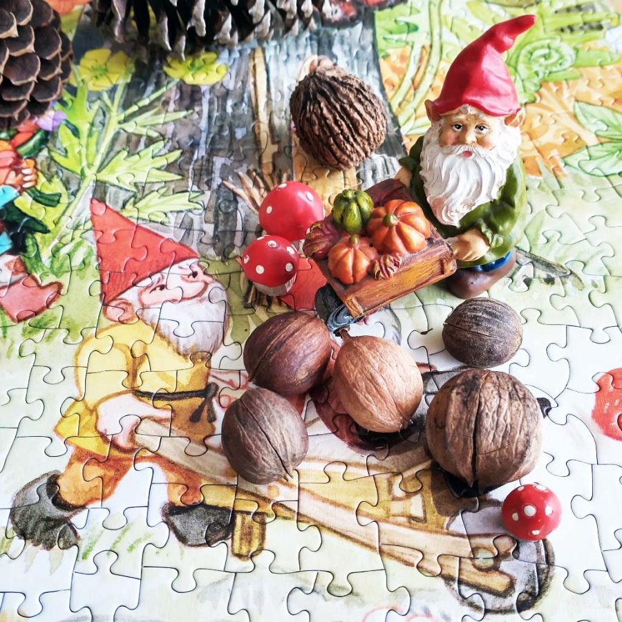 PuzzleTwist Something's Amiss Home Sweet Gnome Jigsaw Puzzle