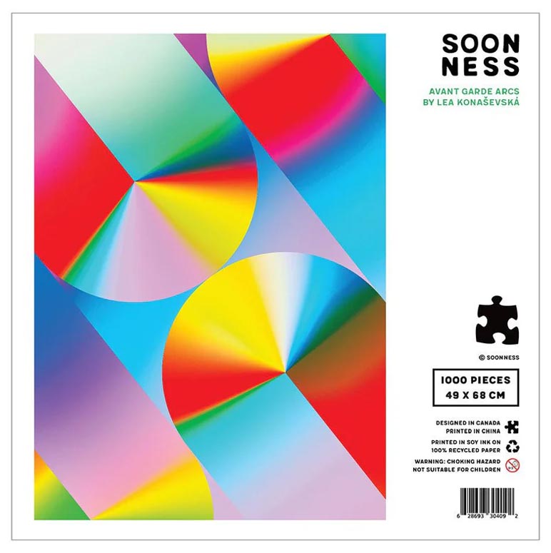 Soonness Avant Garde Arcs Jigsaw Puzzle