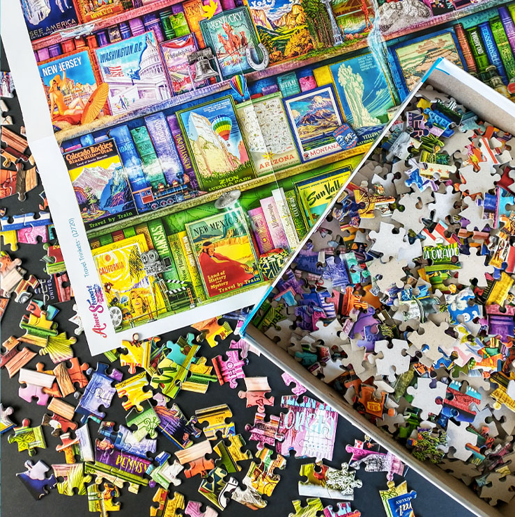 Buffalo Games Travel Trinkets Jigsaw Puzzle