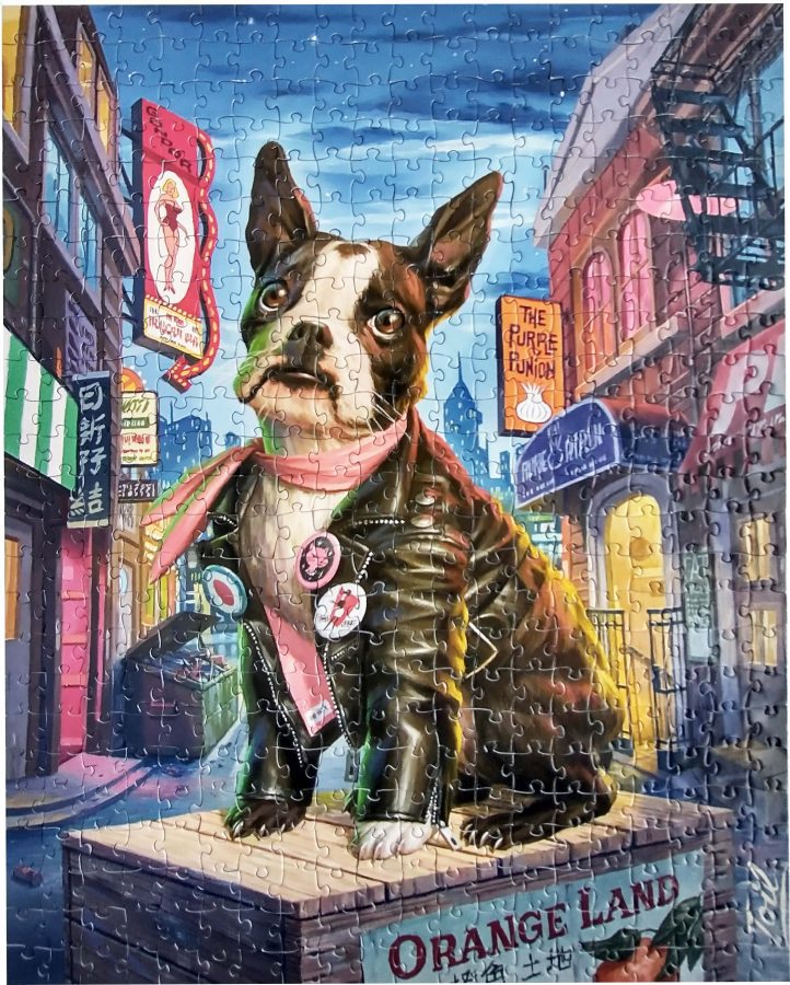 Oakland Puzzle Company Lula Mae in North Beach Jigsaw Puzzle
