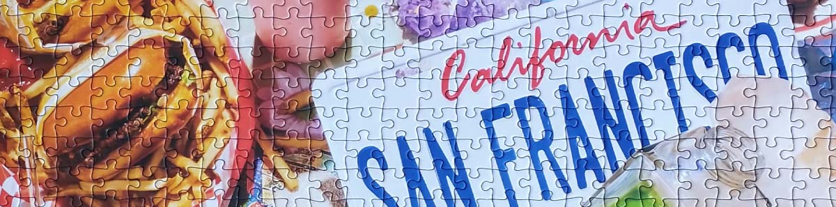 piecework i love California Jigsaw Puzzle