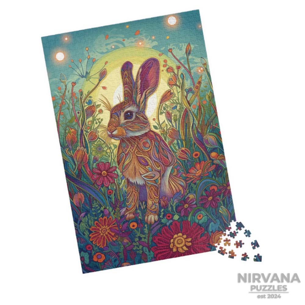 Nirvana Rabbit Jigsaw Puzzle