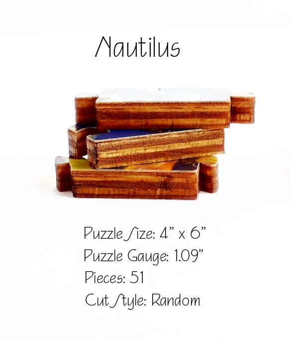 Nautilus Wooden Jigsaw Puzzle