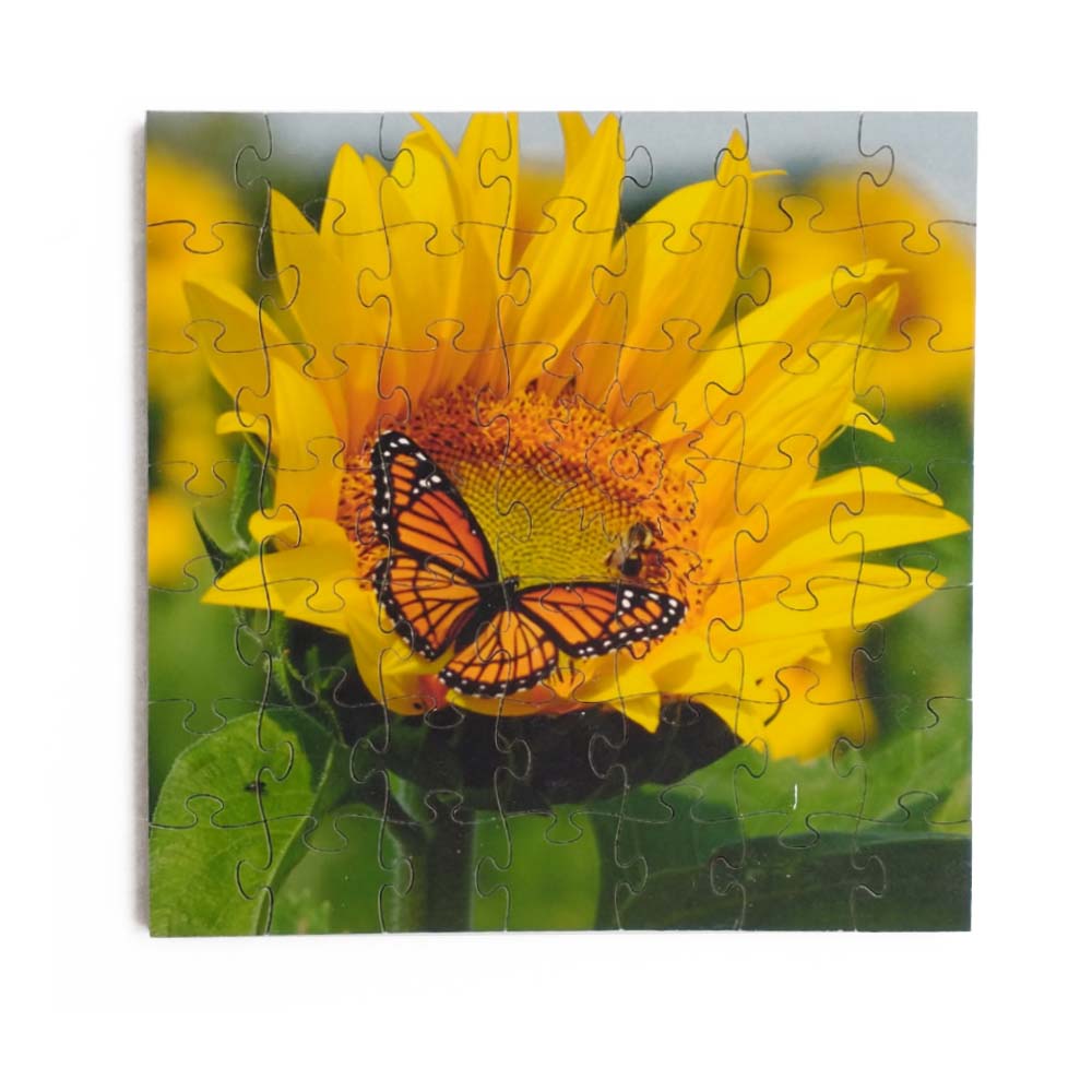 Zen Jigsaw Puzzles Sunflower Wooden Puzzle