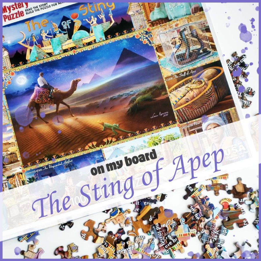 White Mountain Mystery Jigsaw Puzzle The Sting of Apep