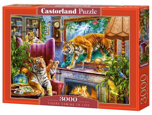 Castorland Tigers Coming to Life Jigsaw Puzzle