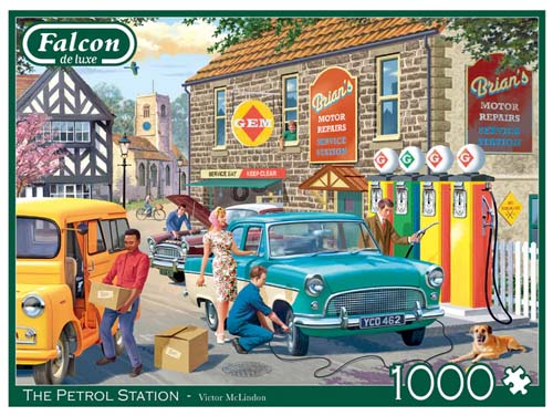 Falcon The Petrol Station Jigsaw Puzzle