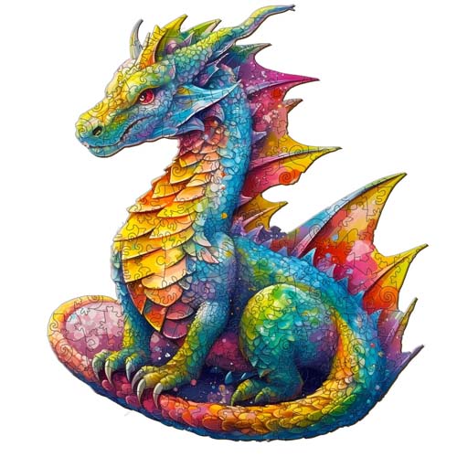 Kaayee Dragon Wooden Puzzle