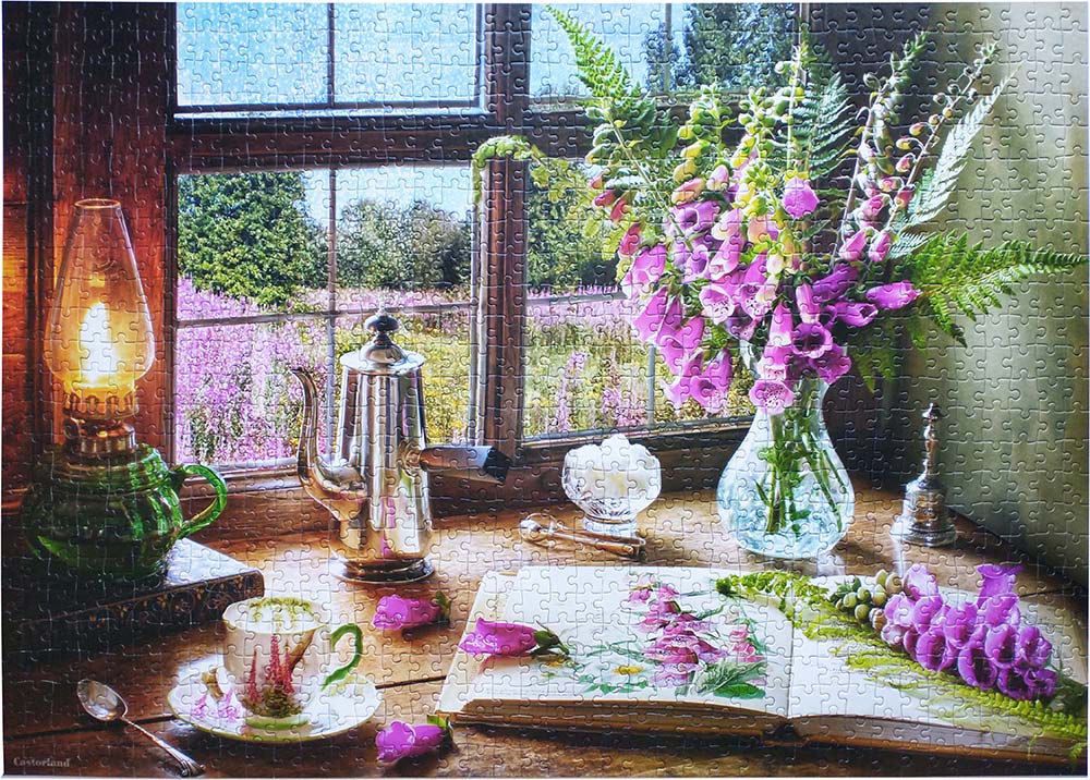 Castorland Still Life with Snapdragons Jigsaw Puzzle