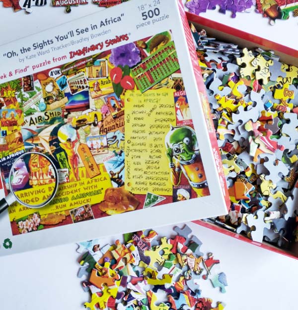 Hart Oh The Sights You'll See in Africa Jigsaw Puzzle