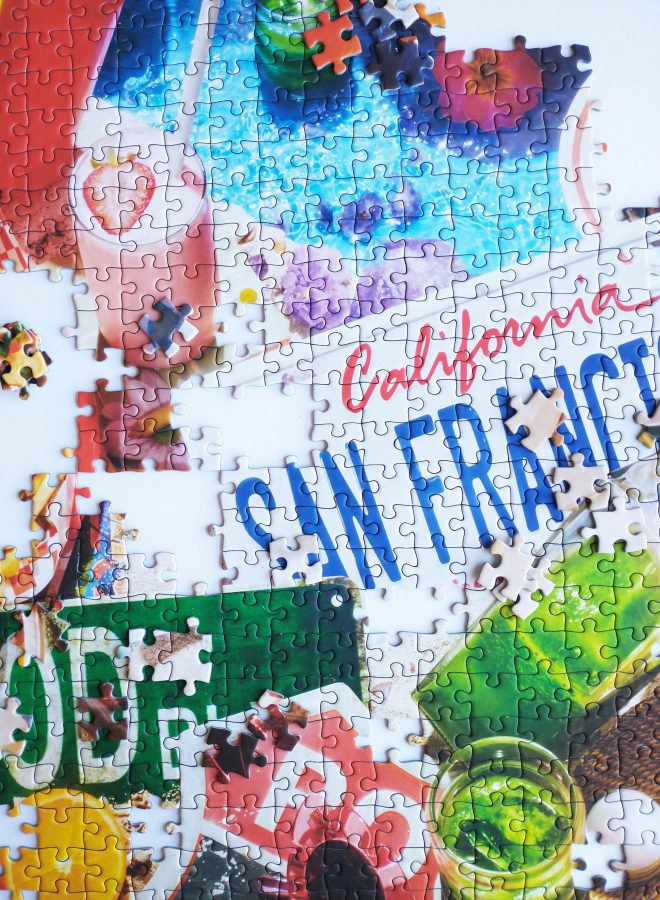 Piecework I love California Jigsaw Puzzle