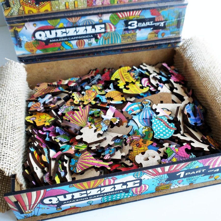 Unidragon Quezzle Cappodocia Jigsaw PUzzle