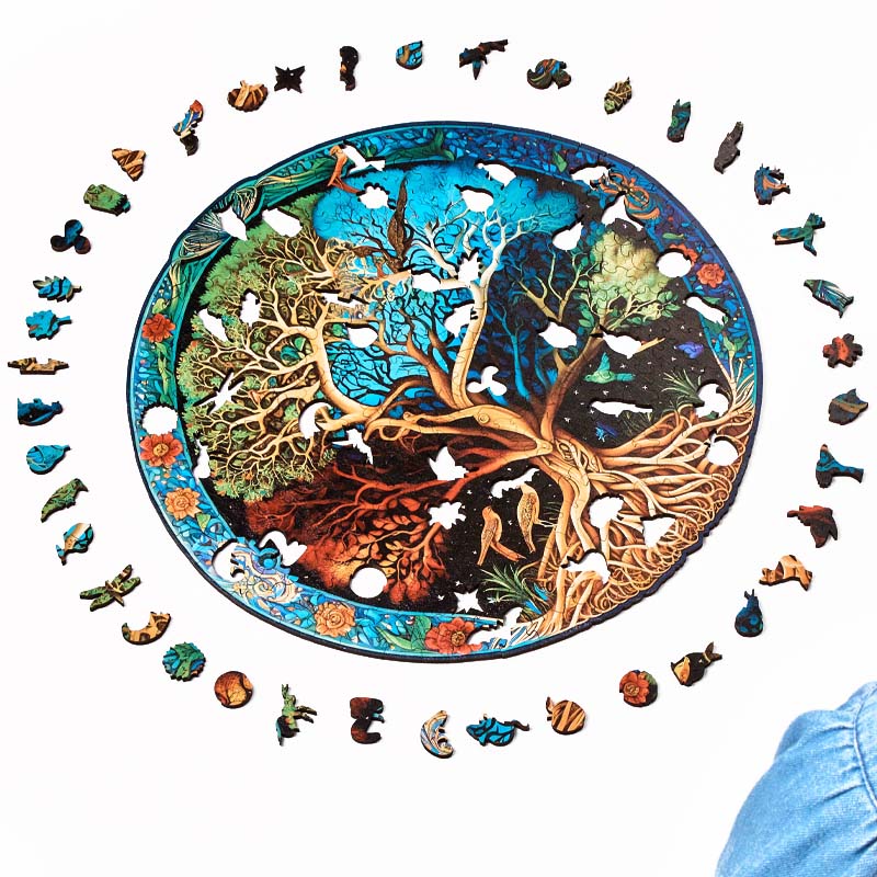 Leogor Tree of Life Wooden Jigsaw Puzzle