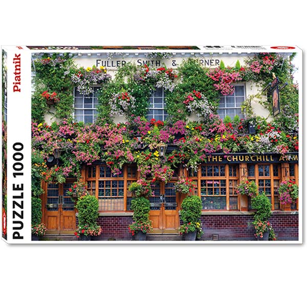 Piatnik Churchill Arms Kensingon London Pub Jigsaw Puzzle