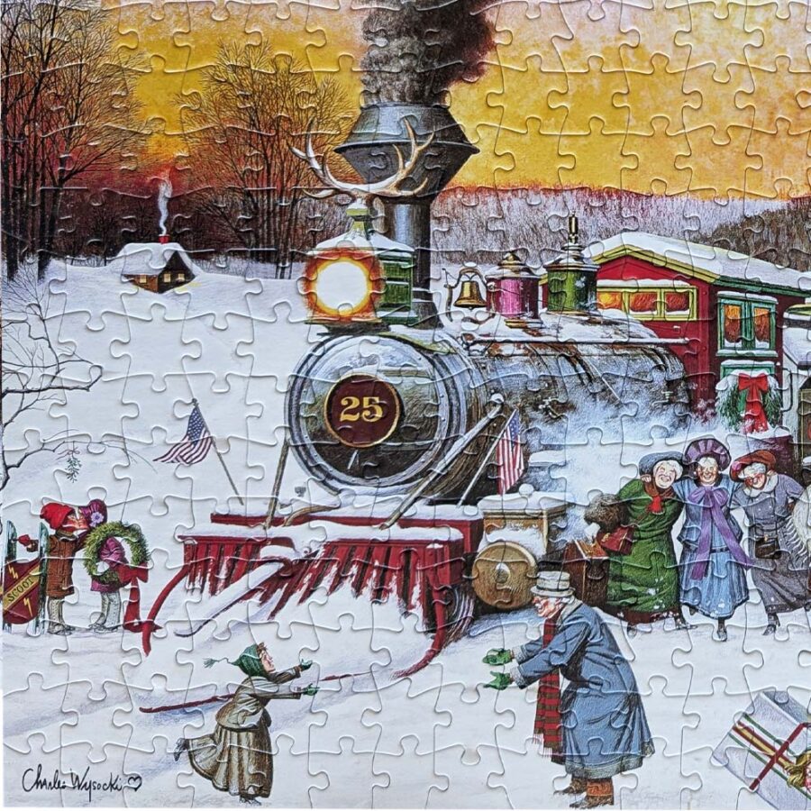 Buffalo Games Whistle Stop Christmas Jigsaw Puzzle