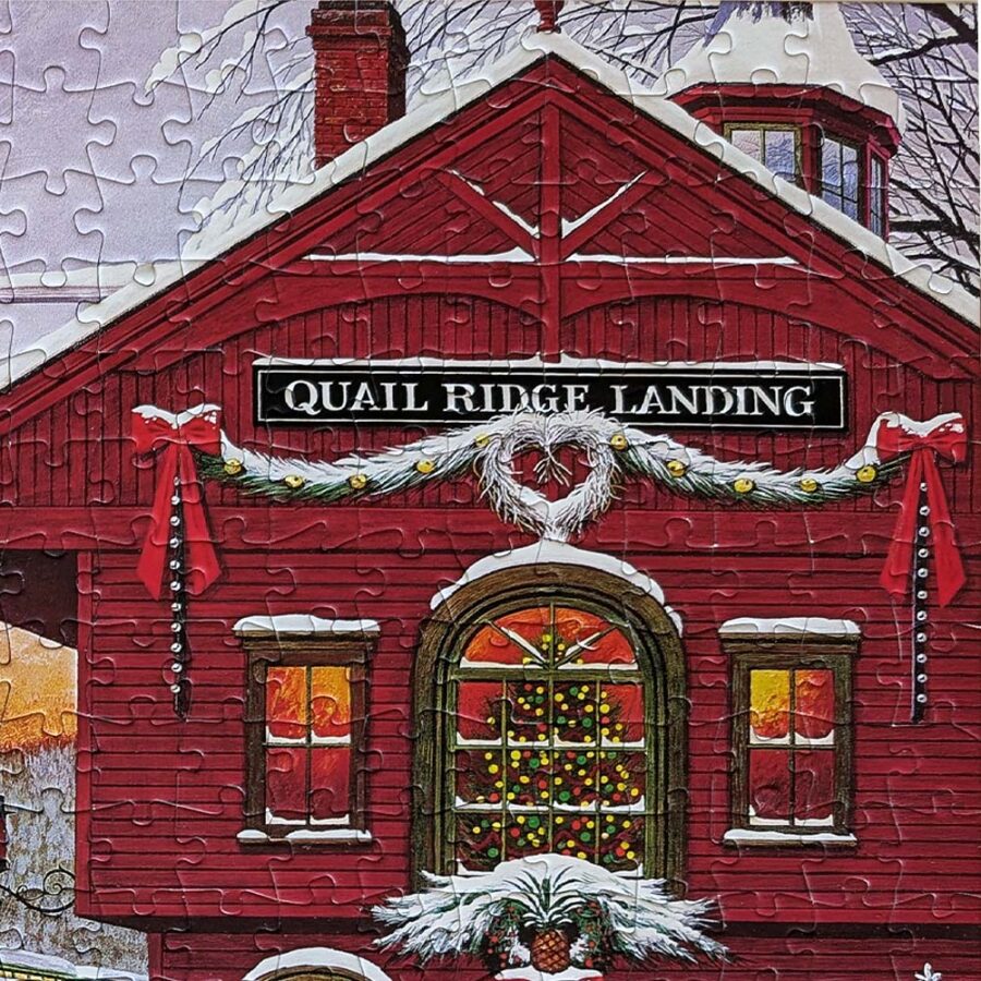 Buffalo Games Whistle Stop Christmas Jigsaw Puzzle