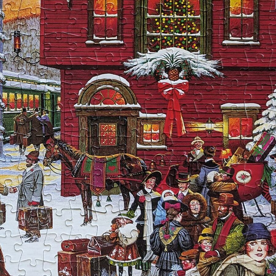 Buffalo Games Whistle Stop Christmas Jigsaw Puzzle