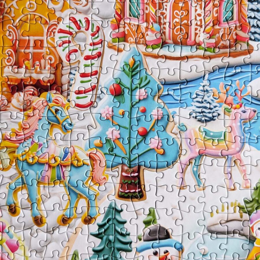 Buffalo Games Colorful Cookietown Jigsaw Puzzle