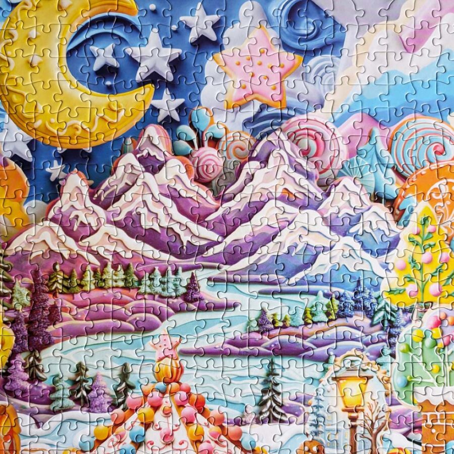 Buffalo Games Colorful Cookietown Jigsaw Puzzle